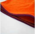 Unisex Bio-Shorts Orange/Aubergine für aktive Kinder » bingabonga