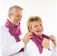 Wollschal 'Unisex' mulesingfreie Wolle pink » nahtur-design