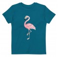 Flamingo Print T-Shirts Bio-Baumwolle, Ocean Depth » earlyfish