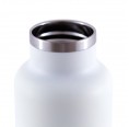 THERMO Trinkflasche Edelstahl 0,5L weiß | 24Bottles