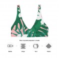 Bikini-Oberteil mit floralem Alloverprint aus Recycling-Polyester » earlyfish