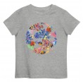 Bunte Fische Print Kinder T-Shirts Bio-Baumwolle, Grau meliert » earlyfish
