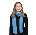 Albwolle Alpaka Schal für Damen & Unisex, Petrol