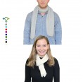 Alpaka Schal für Damen, Herren & Unisex, weiß | Albwolle