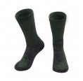 Alpaka Trekking Socken, Einzelpaar olive | AlpacaOne