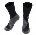 Alpaka Trekking Socken, Einzelpaar schwarz | AlpacaOne
