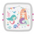 Biodora KIDS Lunchbox aus Biokunstoff - Meerjungfrau