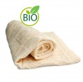 Baby Strickdecke „Bärchen“ aus Bio-Baumwolle | Sonnenstrick