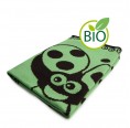 Babydecke Marienkäfer schwarz-grün – Bio-Baumwolle | Sonnenstrick