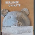 Blumenfisch Berliner Unikate - Gold Fuchskopf Pappmaché