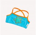 early fish Mädchen Bikini Top Meerblau mit Seestern UV Schutz 50+