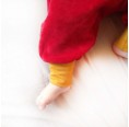 Baby Bio-Nicki Gemütlichkeitshose Rot/Gelb | bingabonga
