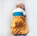 bingabonga Baby Schlafsack Gelb/Petrol Bio-Baumwolle