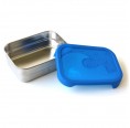 Splash box mit Silikondeckel | ECOlunchbox