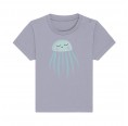 Baby Bio-T-Shirt Hellblau mit Qualle-Print » earlyfish