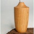 Eichenholz-Vase Artefact #1 von drei komma zwei
