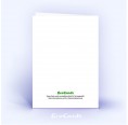 Öko Weihnachtskarten Rückseite Recycling Papier | eco-cards
