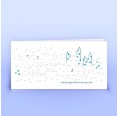 Öko Weihnachtskarte Malen nach Zahlen » eco-cards