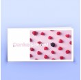 Umweltfreundliche Dankeskarte in Pink » eco-cards