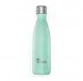 Knight Edelstahl Isolierflasche, aqua | Made Sustained
