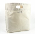 Robuste Einkaufstasche aus Bio-Baumwolle kurze Henkel | Re-Sack