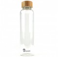 Glasflasche mit Bambusdeckel 550 ml | Made Sustained 