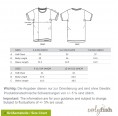 Größentabelle Unisex Kinder Bio-T-Shirt mit Bunte Fische-Print » earlyfish