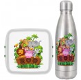 Eco Kids Lunch-Set ZOO - Trinkflasche & Brotdose » Dora’s