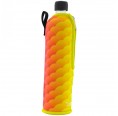 Dora's Glasflasche 0.5 L mit Regebogenfisch Neoprenbezug