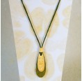 Nachhaltige Halskette KAMALAM Grün » Sundara