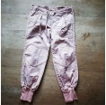Mädchen Hose Krapp rosa pflanzengefärbte Bio-Baumwolle | Ulalü