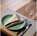 Tischset - Bioleinen braun » nahtur-design