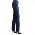 Bio Baumwoll-Jeans für Damen, Slim Fit, dunkelblau