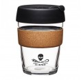 KeepCup Brew Cork - Glas Mehrwegbecher für Kaffee & Espresso