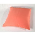 Kissenhülle, orange, aus Bio-Baumwolle für speltex Sofakissen 40x40 cm