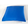 Bio-Baumwoll-Kissenbezug blau für speltex Sofakissen 40x40 cm