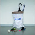 Recycling Papiersack mit Aufdruck STUFF » kolor