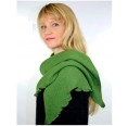 Krepp Schal für Damen aus Bio-Wolle, apfeö | Reiff 