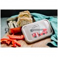 Edelstahl Lunchbox Set L für Kinder »Feuerwehr« » Tindobo