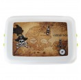 Biodora Lunchbox - Biokunststoff Brotdose - Modell „Pirat“