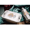 Lunchbox-Flaschen Set Prinzessin blond, Größe L aus Edelstahl » Tindobo