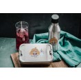 Edelstahl Lunchbox-Flaschen Set Prinzessin blond, Größe L » Tindobo