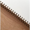 Echtholz Schreibblock Blanko mit Holzfurnier-Cover