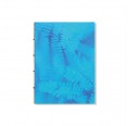 Öko Notizbuch SPRAY PRINT hellblau » Sundara Paper Art