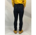 Regular-fit Bio Jeans hohe Leibhöhe, dunkelblau, schmales Bein | bloomers