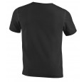 kleiderhelden 2 x SoulShirt T-Shirt schwarz, V-Ausschnitt, Bio Baumwolle