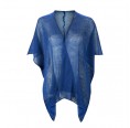 Stola MIRA aus Bio-Baumwolle, blau » Sundara