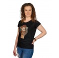 T-Shirt Phoenix mit Alpaka Print für Damen von AlpacaOne
