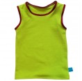 Kinder Bio Tanktop & Unterhemd lime-grün | bingabonga