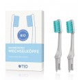 TIObrush Wechselkopf 2er Pack, Kiesel Soft & Medium | TIOcare